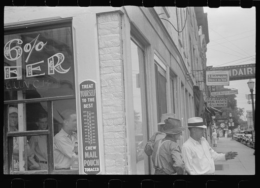 Street corner, Marysville, Ohio