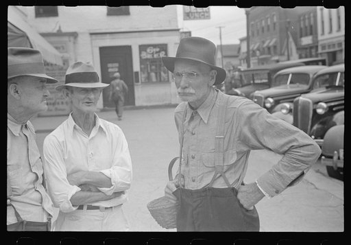 Untitled photo, possibly related to: Street scene, Marysville, Ohio