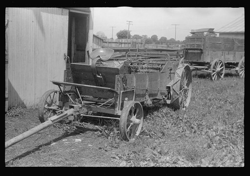 Farm machinery at public auction, central Ohio