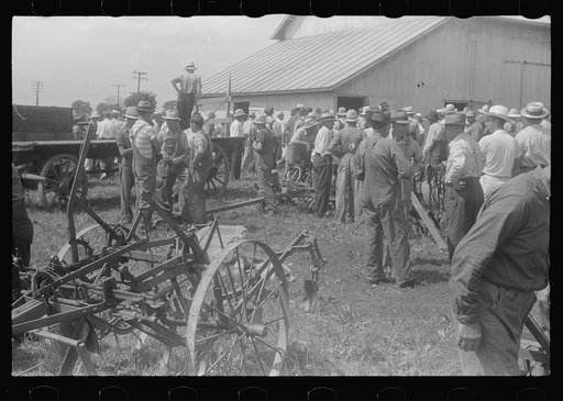 Public auction in central Ohio