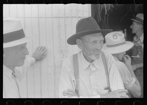 Farmers at public auction, central Ohio