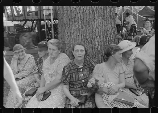 Farmpeople at county fair in central Ohio