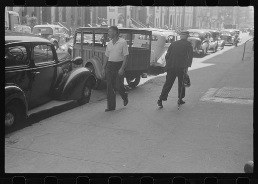 New York, New York. 61st Street between 1st and 3d Avenues