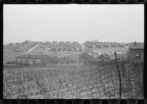 Untitled photo, possibly related to: Negro houses, Winston-Salem, North Carolina