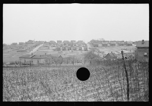Untitled photo, possibly related to: Negro houses, Winston-Salem, North Carolina