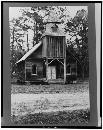 Wooden church, St. Marys, Georgia