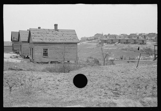 Untitled photo, possibly related to: Negro houses, Winston-Salem, North Carolina