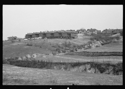 Untitled photo, possibly related to: Negro houses, Winston-Salem, North Carolina