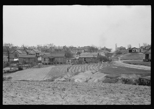 Untitled photo, possibly related to: Negro houses, Winston-Salem, North Carolina