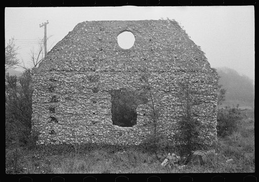 Untitled photo, possibly related to: Tabby construction. Ruins of supposed Spanish mission, St. Marys, Georgia