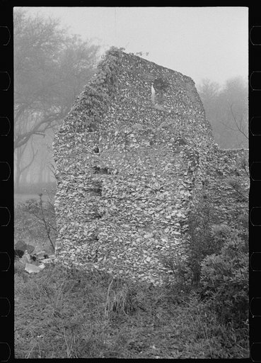 Untitled photo, possibly related to: Tabby construction. Ruins of supposed Spanish mission, St. Marys, Georgia