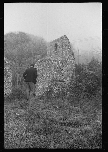 Untitled photo, possibly related to: Tabby construction. Ruins of supposed Spanish mission, St. Marys, Georgia