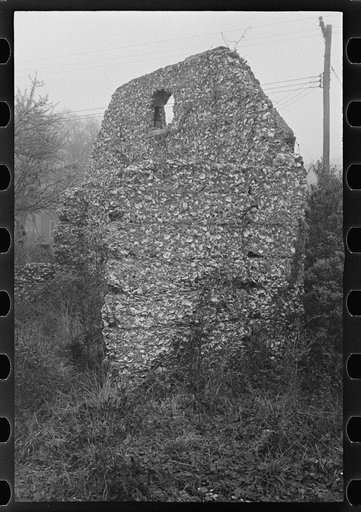 Untitled photo, possibly related to: Tabby construction. Ruins of supposed Spanish mission, St. Marys, Georgia