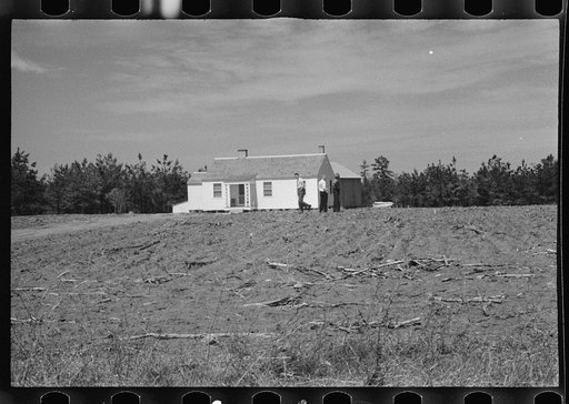 Untitled photo, possibly related to: Carpenter at work, Eatonton, Georgia. Briar Patch Project