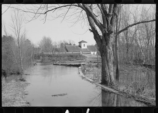 Untitled photo, possibly related to: Sebago Lake flooding highway, Maine