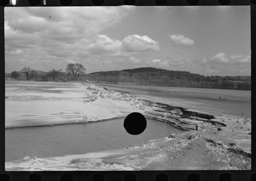 Untitled photo, possibly related to: Tobacco lands after the Connecticut River had subsided near Hatfield, Massachusetts