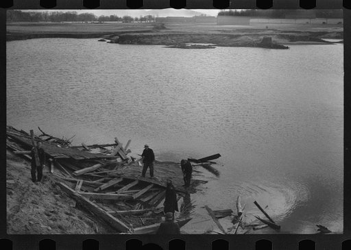 Untitled photo, possibly related to: After the Connecticut River had subsided near Hatfield, Massachusetts