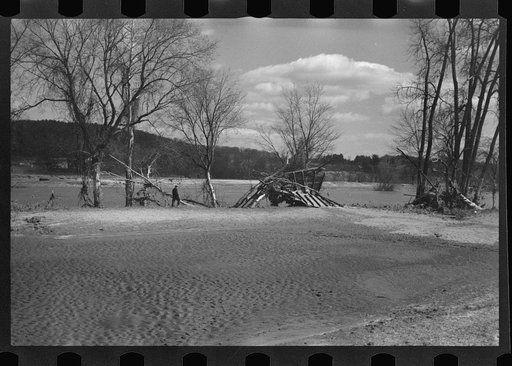 Untitled photo, possibly related to: After the Connecticut River had subsided near Hatfield, Massachusetts