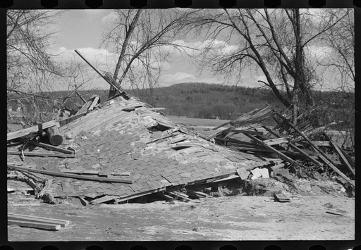 Untitled photo, possibly related to: After the Connecticut River had subsided near Hatfield, Massachusetts