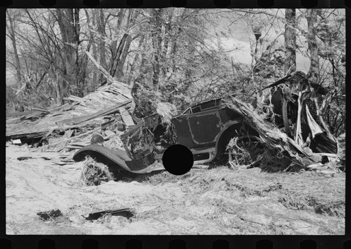 Untitled photo, possibly related to: After the Connecticut River had subsided near Hatfield, Massachusetts