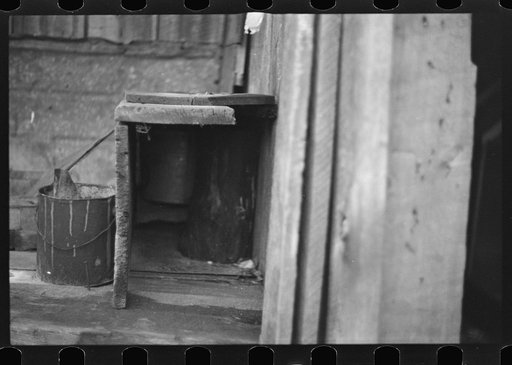 Untitled photo, possibly related to: Privy on wildlife area near Ithaca, New York, Tompkins County