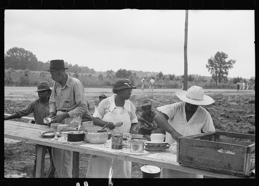 Negroes on a picnic, Newport News, Virginia