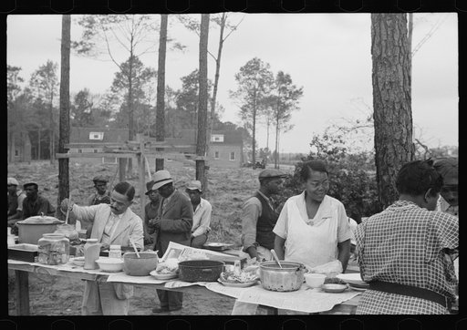 Untitled photo, possibly related to: Negroes on a picnic, Newport News, Virginia