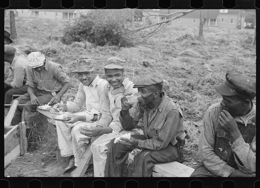 Lunch hour at Newport News Homesteads, Virginia