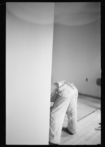 Untitled photo, possibly related to: Negro workers on Newport News Homesteads, Virginia