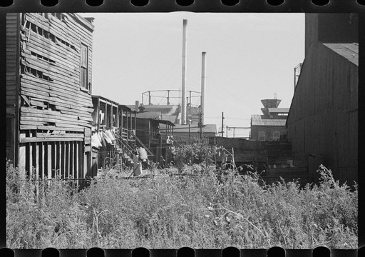 Untitled photo, possibly related to: Negro section of Newport News, Virginia