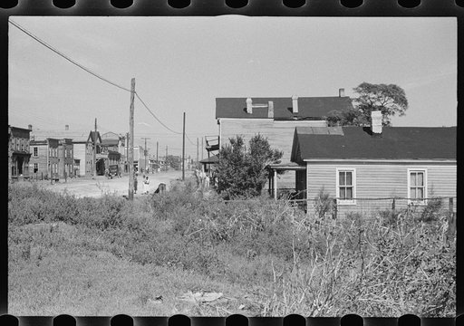 Untitled photo, possibly related to: Negro section of Newport News, Virginia