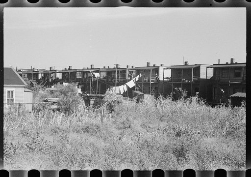 Untitled photo, possibly related to: Negro section of Newport News, Virginia