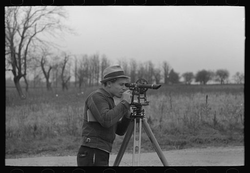 A surveyor of Jersey Homesteads, New Jersey