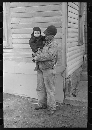 Untitled photo, possibly related to: Hired hand on Lyle Askeland's farm near Armstrong, Iowa