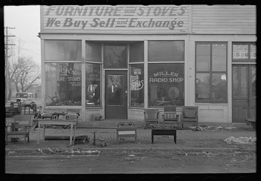 Secondhand store, Council Bluffs, Iowa