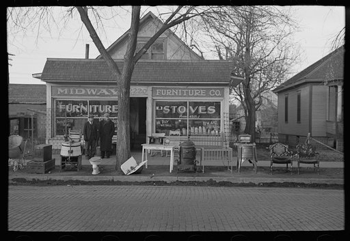 Secondhand store, Council Bluffs, Iowa