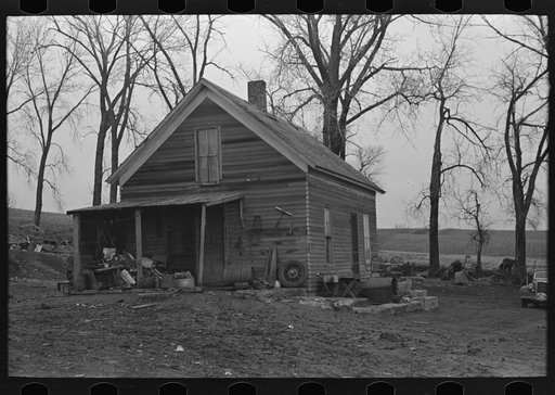House on William McDermott farm near Anthon, Iowa