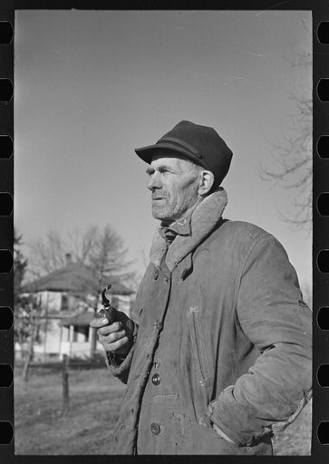 H.F. Walling, drought chairman. He is also an active farmer and a member of the Farmer's Holiday Association