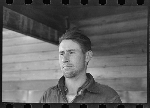 Gernie Marshall, tenant of a 115 acre farm near Ringgold, Iowa. There have been no crops for three years, and the family is thinking of moving to California