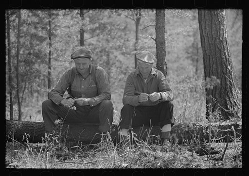 Untitled photo, possibly related to: Resident of Mansfield, Michigan, an abandoned mining town