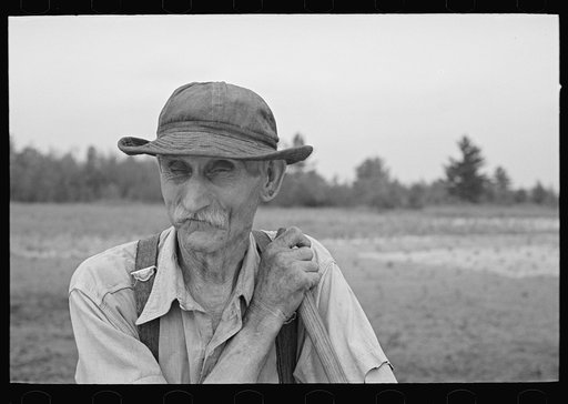 Father of Ben Johnson, farmer of the cut-over lands, near Black River Falls, Wisconsin