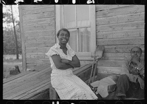 Mrs. Henry Holt, wife of Negro farmer near Black River Falls, Wisconsin