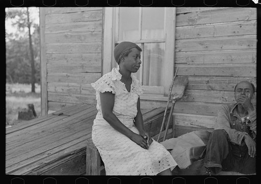 Untitled photo, possibly related to: Mrs. Henry Holt, wife of Negro farmer near Black River Falls, Wisconsin