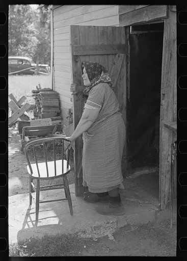 Wife of Bohemian farmer near Black River Falls, Wisconsin