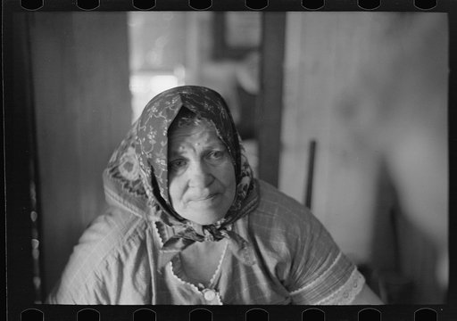 Wife of Bohemian farmer near Black River Falls, Wisconsin