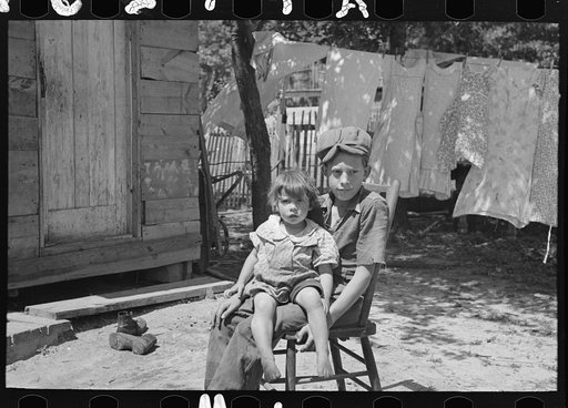 Children of Alonzo Heath, farmer near Black River Falls, Wisconsin