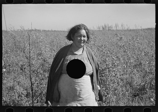 Untitled photo, possibly related to: Indian woman, near Little Fork, Minnesota