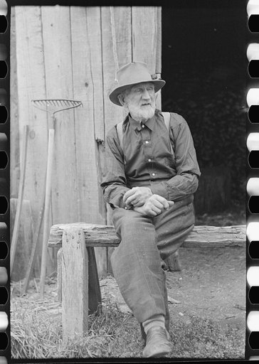 Old lumberjack, Winton, Minnesota