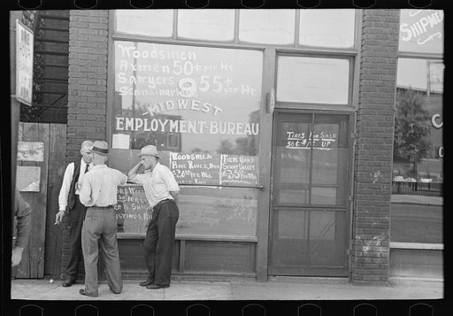 Employment bureau, Minneapolis, Minnesota, Gateway District