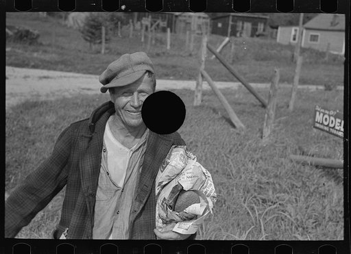 Untitled photo, possibly related to: Drunken lumberjack, Craigville, Minnesota
